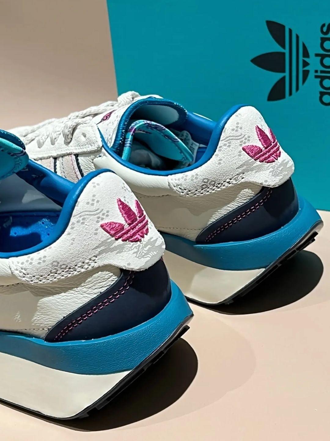 adidas龙年款!这双米白休闲鞋太好搭啦✨